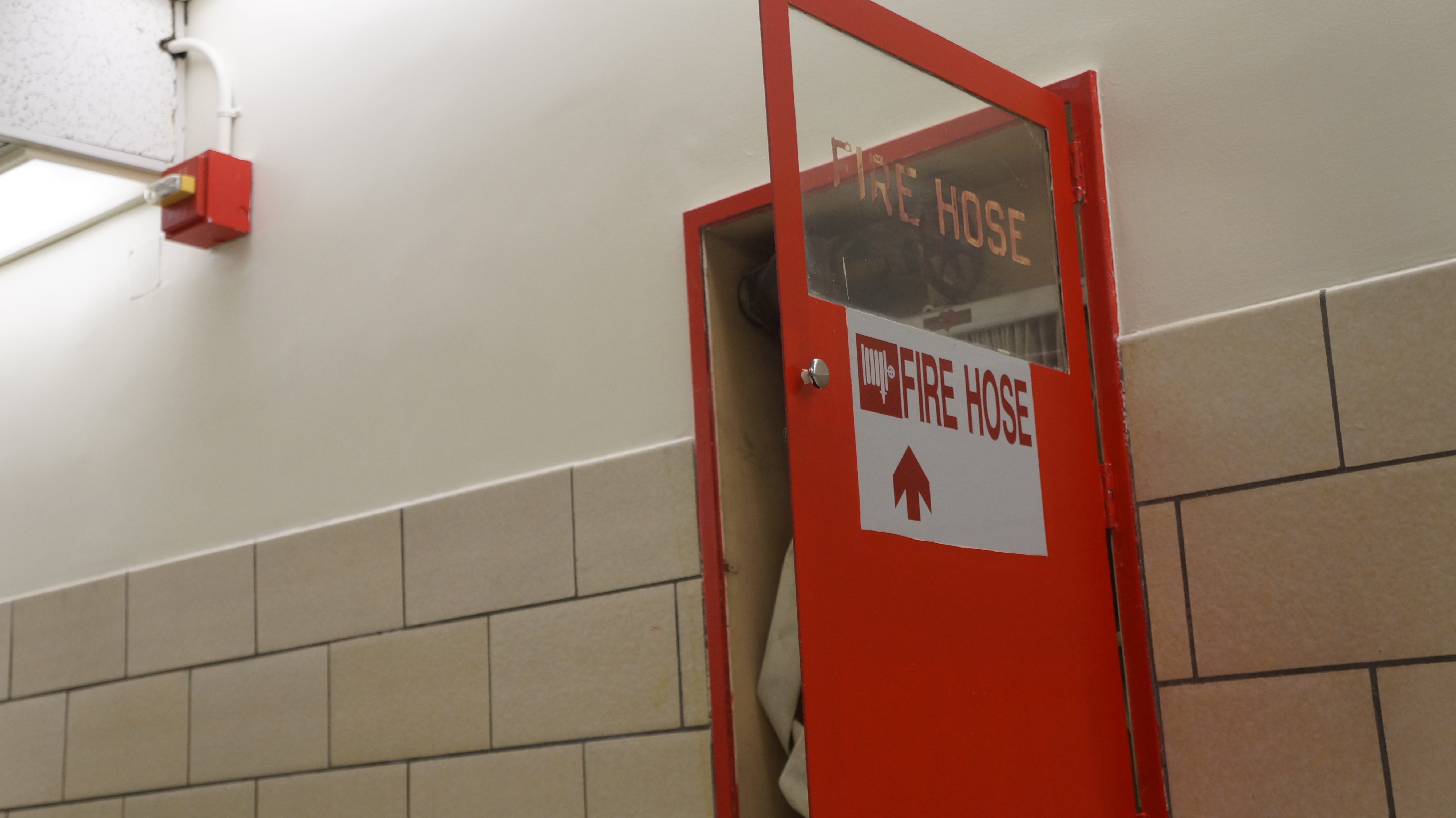 Unedited fire hose image